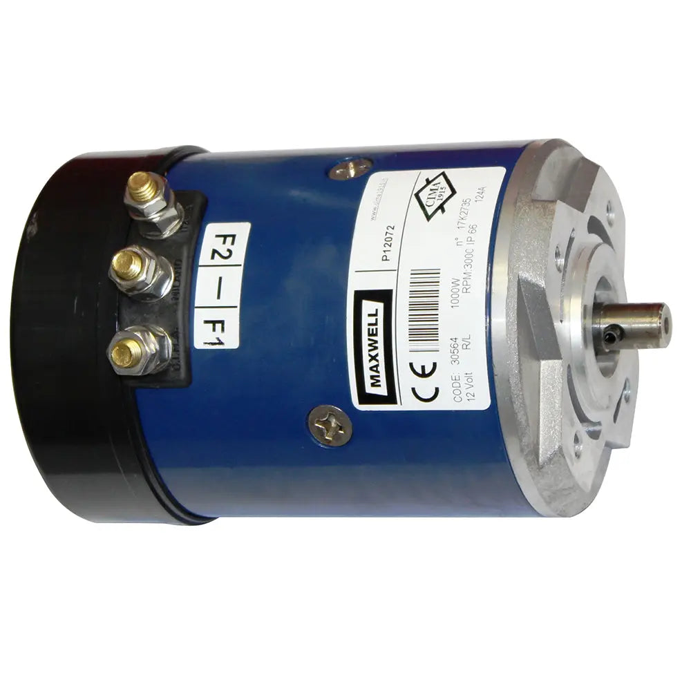 Maxwell Motor Cima P12074 - 1200W 24V DC Motor with 4-Hole Flange