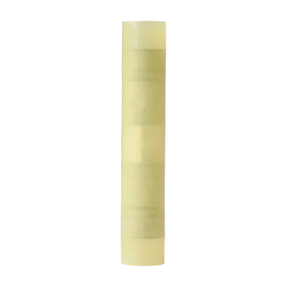 Ancor 12-10 AWG Nylon Double Crimp Butt Connectors - 100 Pack for Marine and Automotive Wiring
