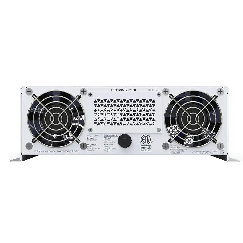 Xantrex Freedom X 2000 True Sine Wave Power Inverter - 12VDC to 120VAC, 2000W by Xantrex