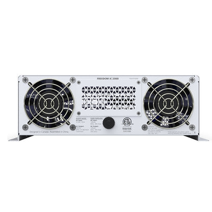 Xantrex Freedom X 2000 True Sine Wave Power Inverter - 12VDC to 120VAC, 2000W