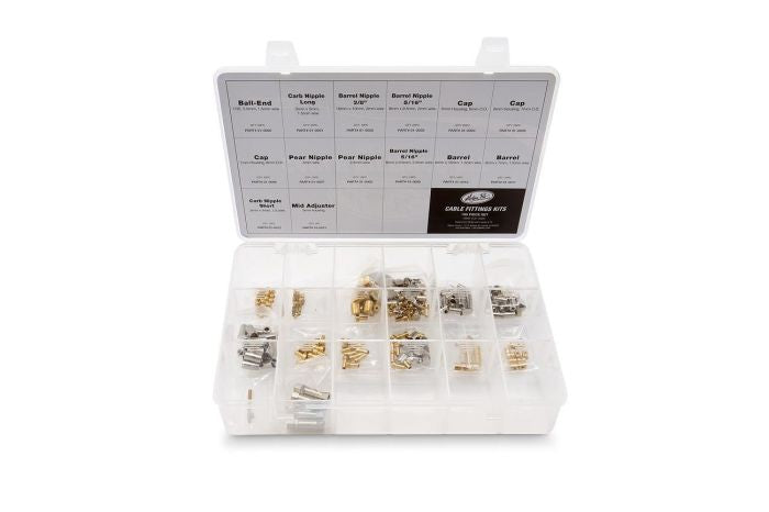 Motion Pro Cable Fitting Kit (Part #01-0055) for Reliable Motorcycle Cable Assembly