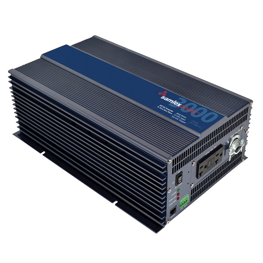 Samlex America PST-3000-12 3000W Pure Sine Wave Inverter - 12V DC to 120V AC Power Converter