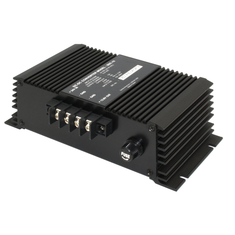 Samlex America SDC-15 12A 24VDC to 12VDC Heavy Duty Step-Down Converter