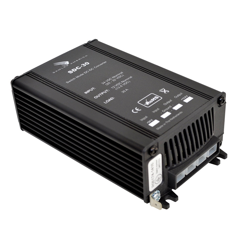 Samlex America SDC-30 30A Non-Isolated 24VDC to 12VDC Step-Down Converter