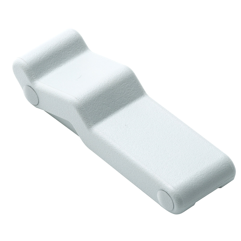 Southco Concealed Soft Draw Latch with Keeper - White Rubber (Part Number C7-10-02)