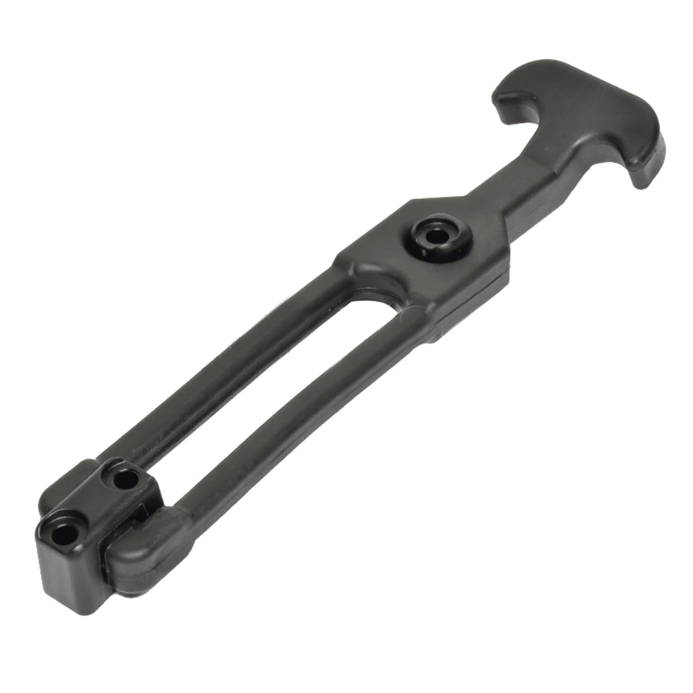 Southco F7-73 T-Handle Latch with Keeper - Front Mount Black Flexible Rubber