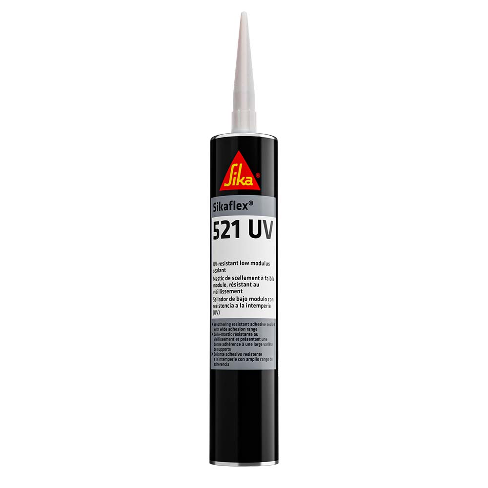 Sika Sikaflex 521UV UV Resistant LM Polyurethane Sealant - 10.3oz Cartridge - White