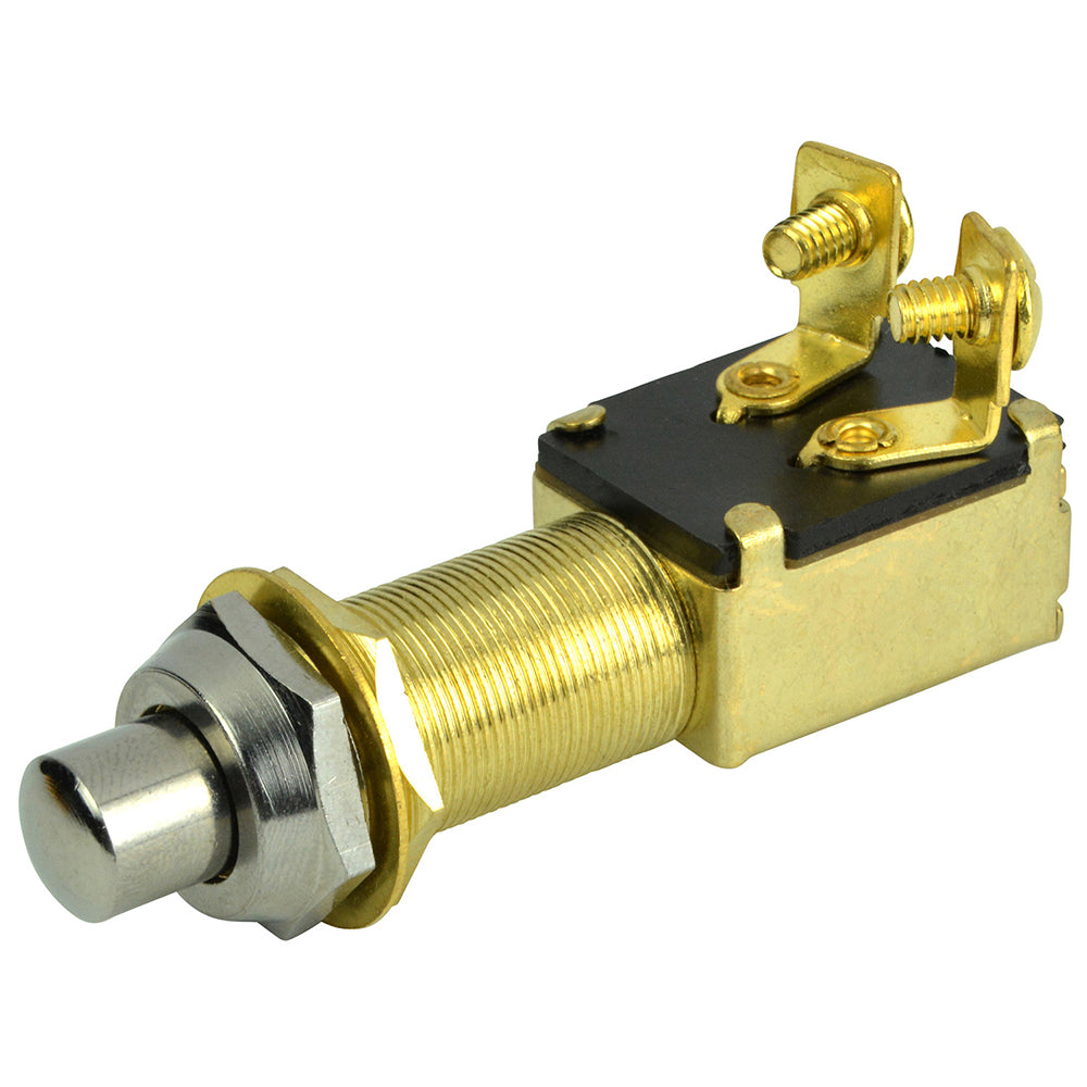 BEP Marine 1001507 2-Position SPST Recessed Push Button Switch - ON/OFF