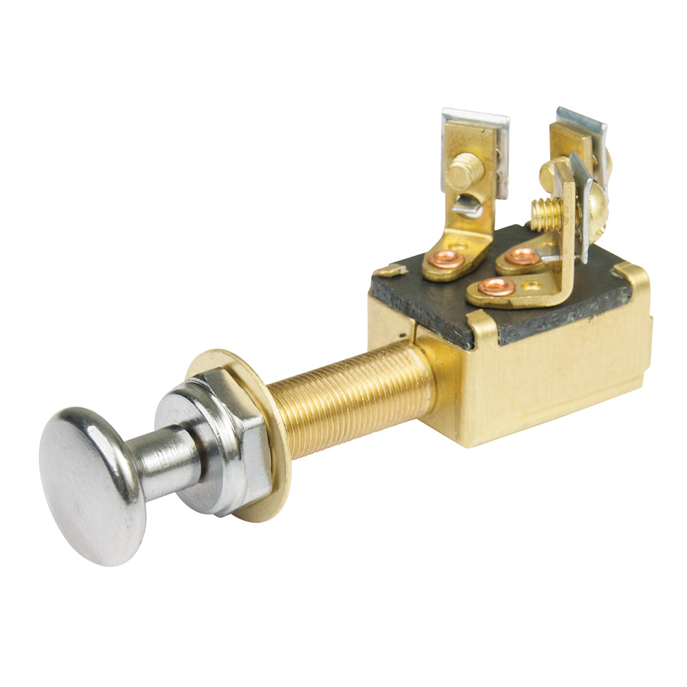 BEP Marine 1001303 2-Position SPST Push-Pull Switch - OFF/ON for Marine and Automotive Applications