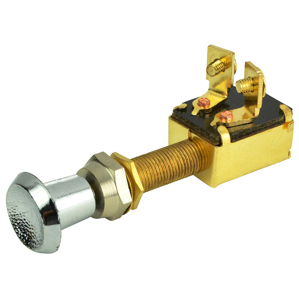BEP Marine 1001307 2-Position SPST Push-Pull Switch with Contoured Knob - OFF/ON