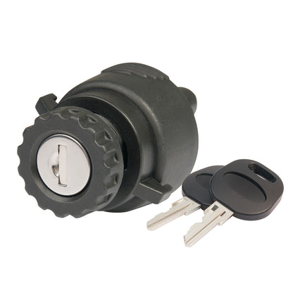 BEP Marine 3-Position Ignition Switch - OFF, Ignition, and Start - Marine-Grade Battery Switch