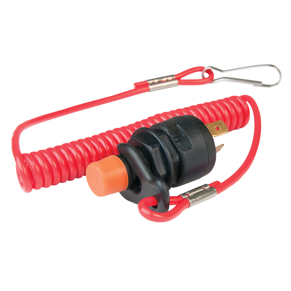 BEP Marine Kill Switch & Lanyard - Emergency Engine Cut-Off for Boats