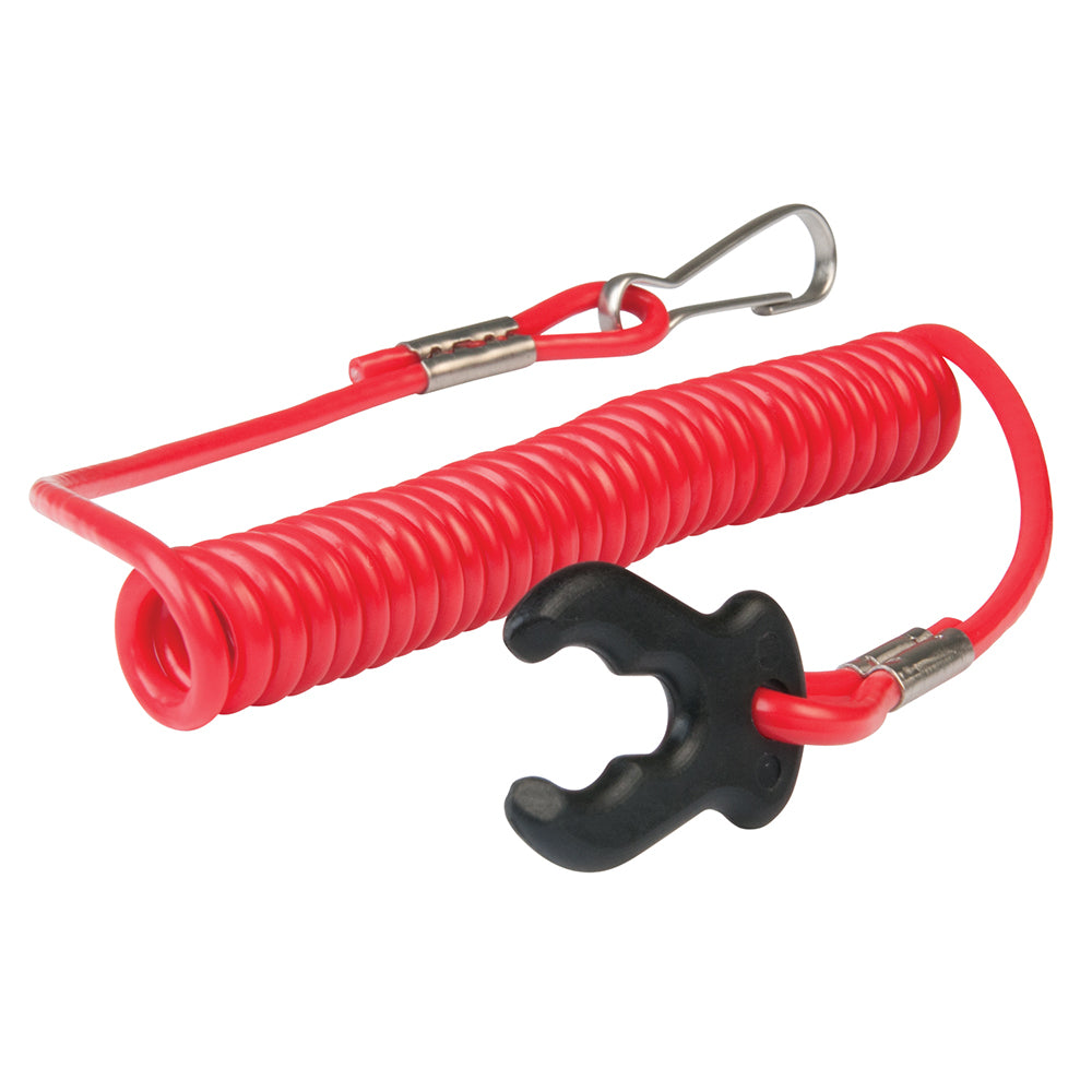 BEP Marine Kill Switch Replacement Lanyard with Disconnect Clip - Part Number 1001602