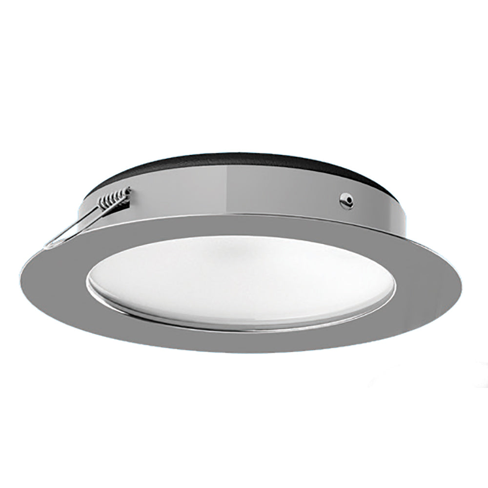 i2Systems Apeiron PRO XL A526 6W Round LED Light with Cool White, Red & Blue – White Finish
