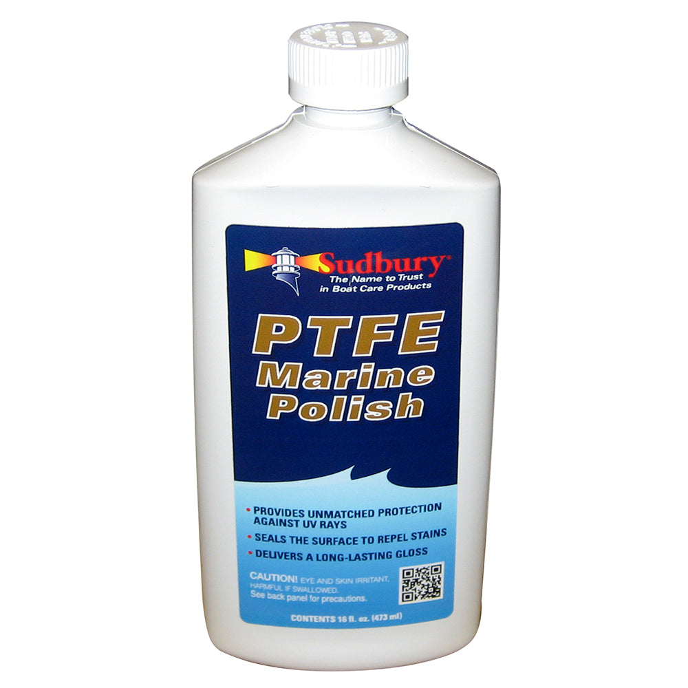 Sudbury Miracle Coat PTFE Marine Polish - 16oz Liquid for Fiberglass, Metal, and Glass Surfaces