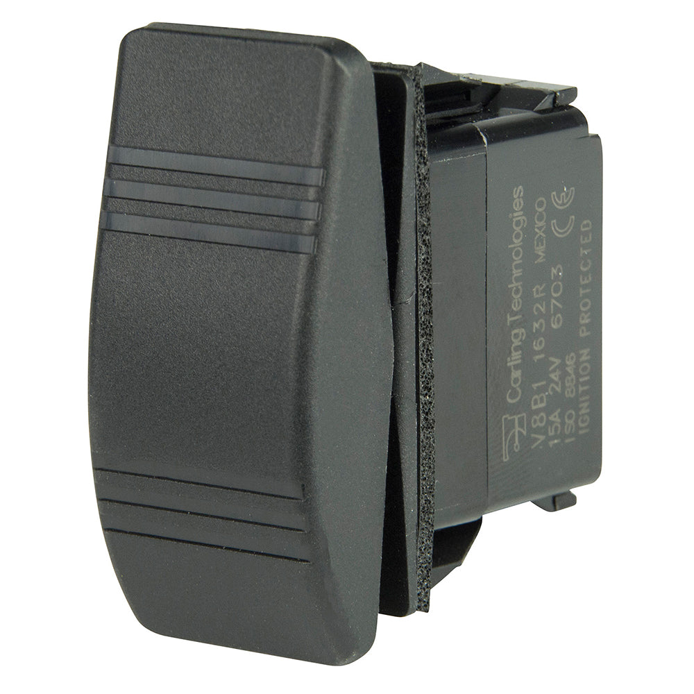 BEP Marine SPDT Contura Switch with 2 LEDs - Waterproof ON/OFF Toggle Switch