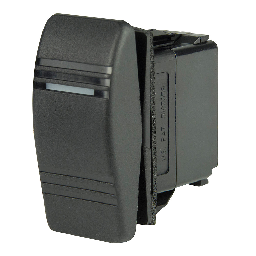 BEP Marine SPDT Contura Switch with Amber LED - Waterproof 12V/24V DC Toggle Switch