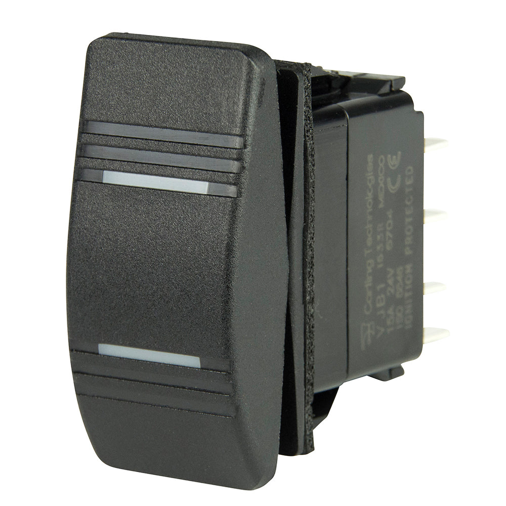 BEP Marine DPDT Contura Switch with Amber LEDs - ON/OFF/ON