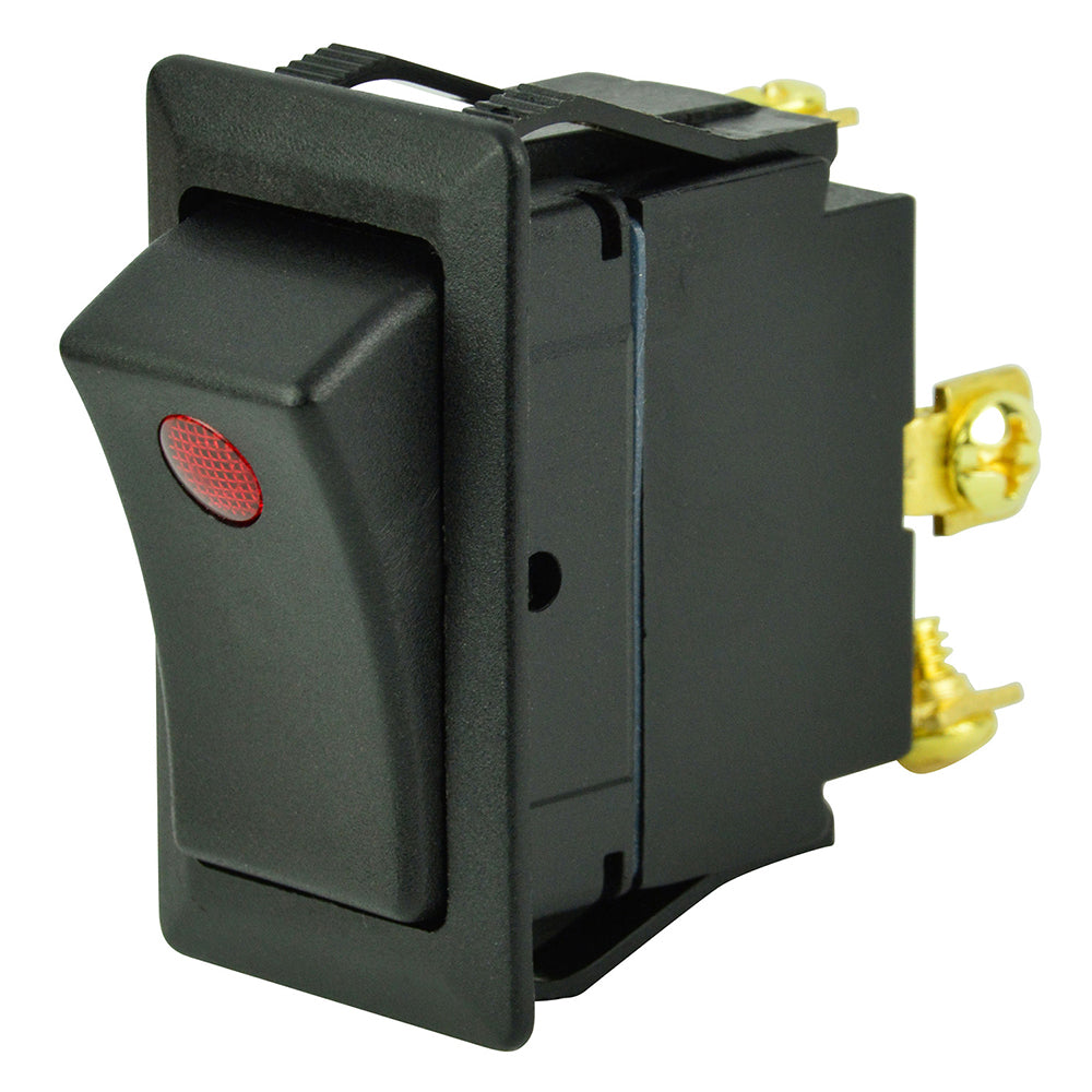 BEP Marine SPST Rocker Switch with 1-LED Indicator, 12V DC, ON/OFF, Part Number 1001708
