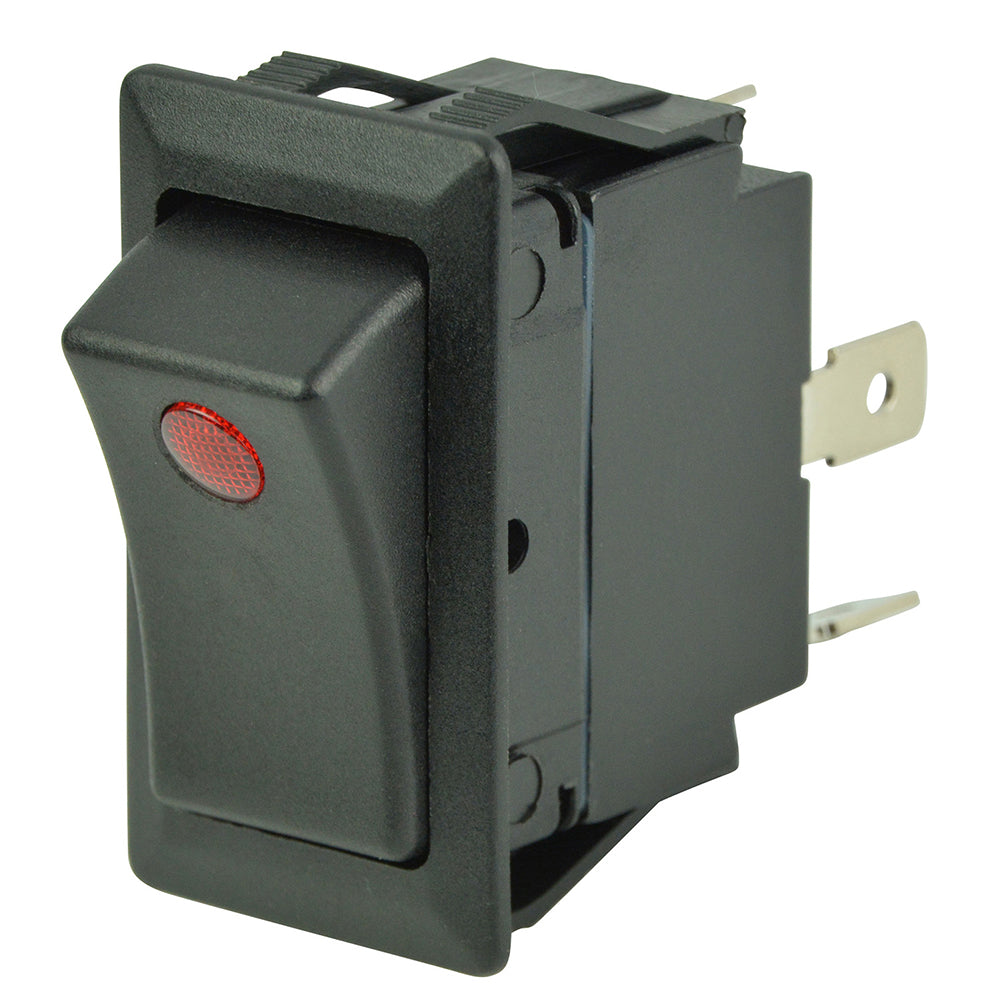 BEP Marine SPST Rocker Switch with LED Indicator for 12V/24V Systems
