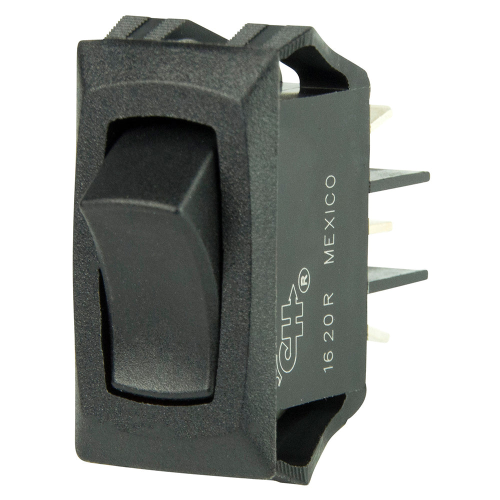 BEP Marine Curved SPDT Mini Rocker Switch - 12V ON/ON with Panel Mounting