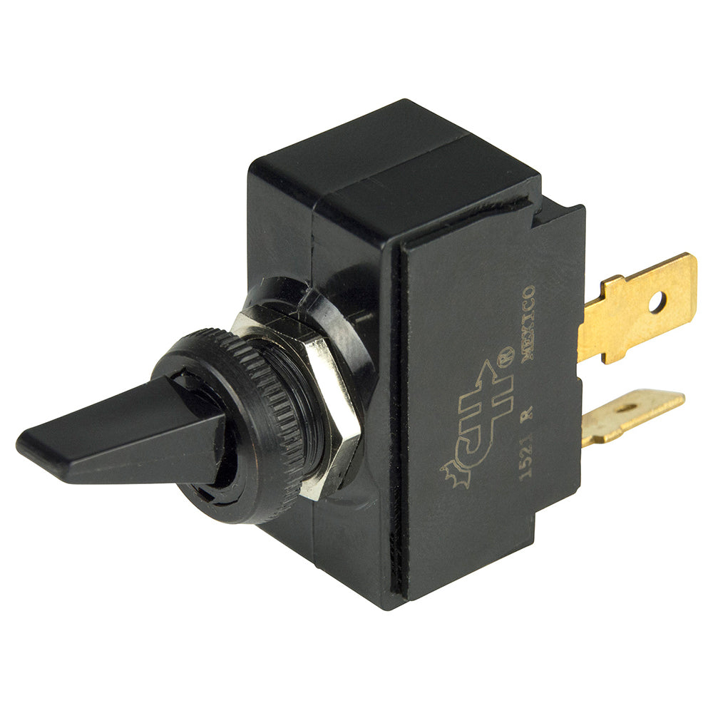 BEP Marine SPST Nylon Toggle Switch - 12V ON/OFF Single Pole, Single Throw