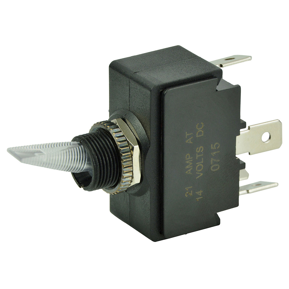BEP Marine SPST Lighted Toggle Switch with Red LED Indicator – 12V DC, ON/OFF