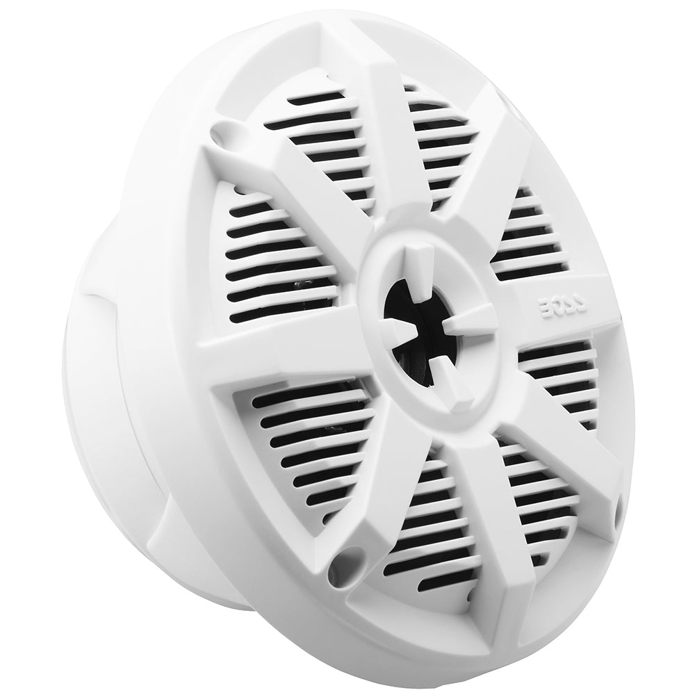 Boss Audio 5.25-inch MR52W Marine Waterproof Speaker - White, 150W