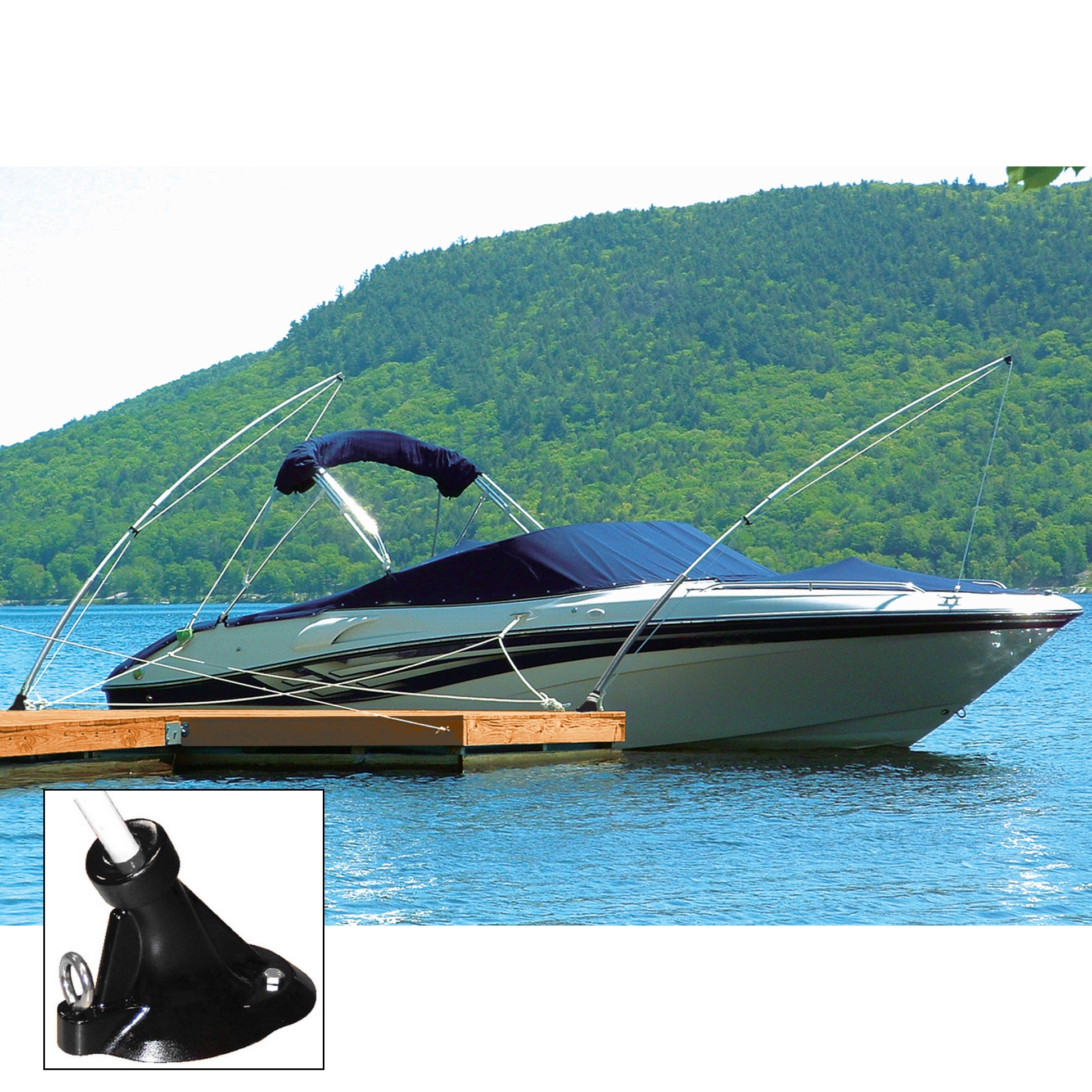 Taylor Made BoatGuard Mooring Whip - 14 feet for Boats up to 10,000 lbs