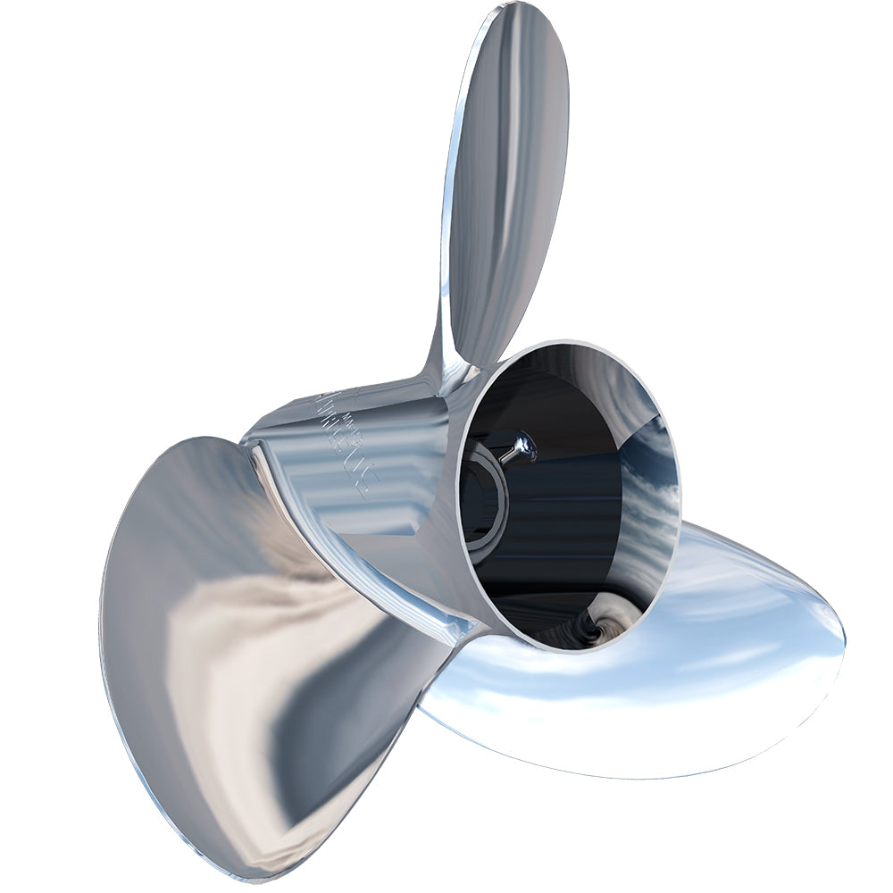 Turning Point Propellers Express Mach3 OS Series - 15.625-inch Diameter, 13 Pitch Stainless Steel 3-Blade Propeller for High Horsepower Outboards and Sterndrives
