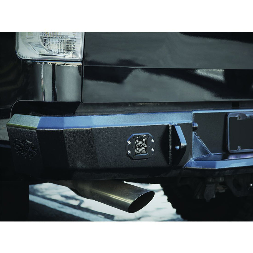 RIGID Industries D-Series PRO Midnight Edition Flush Mount Spot LED Pair - Black
