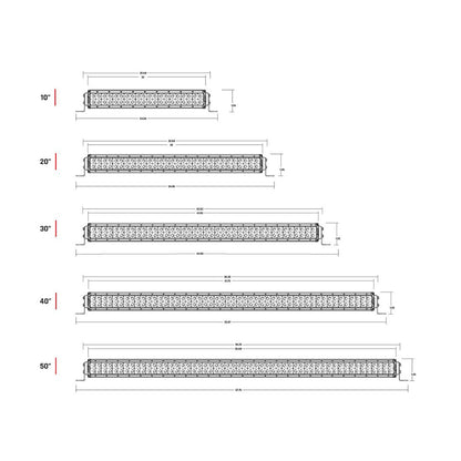 RIGID Industries RDS-Series PRO 40-Inch Spot LED Light Bar - White