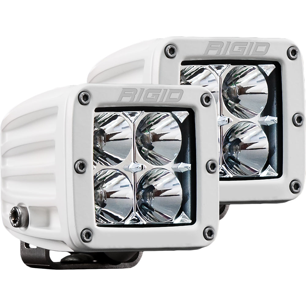 RIGID Industries D-Series PRO Hybrid-Flood LED Pair - White