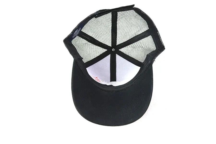 V-Twin Motorcyclepedia Trucker Hat - Classic Mesh Cap with Embroidered Logo by V-Twin