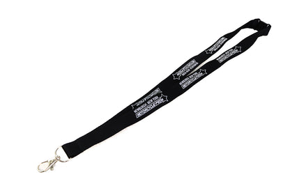 V-Twin Motorcyclepedia Lanyard with 3/4 Inch Lobster Clip