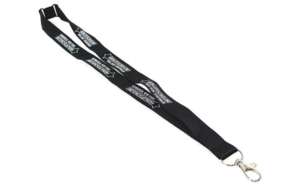 V-Twin Motorcyclepedia Lanyard with 3/4 Inch Lobster Clip