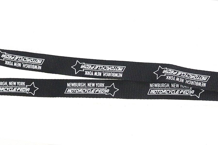 V-Twin Motorcyclepedia Lanyard with 3/4 Inch Lobster Clip