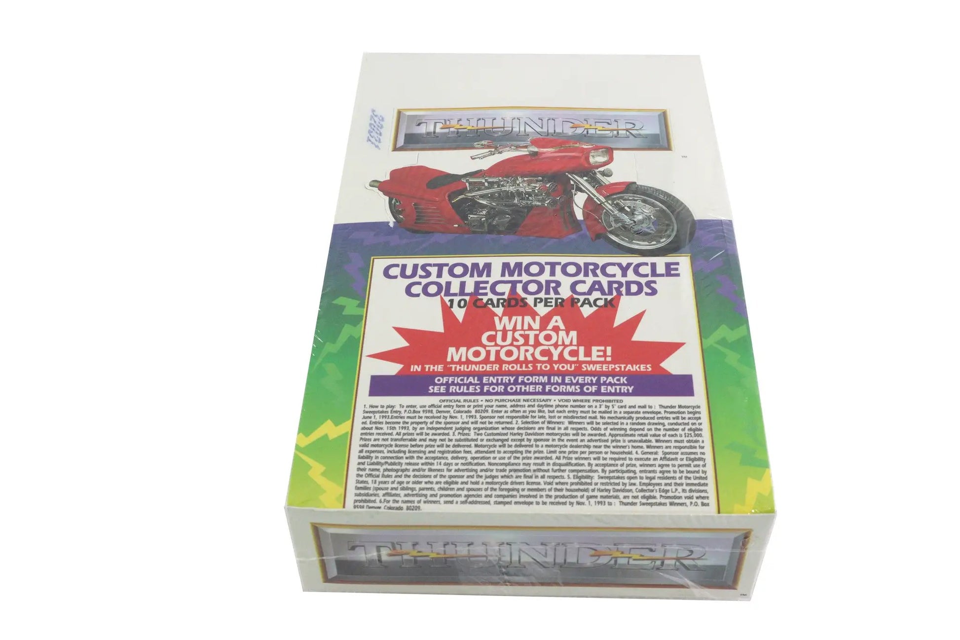 V-Twin Thunder Custom Motorcycle Collector Cards by V-Twin