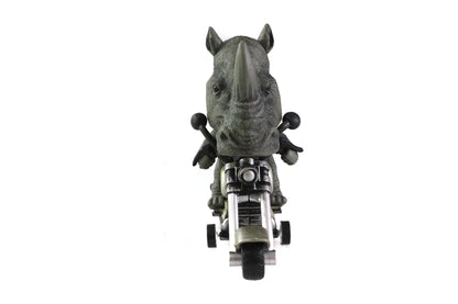 V-Twin Big Head Rhino Animal Rider Toy - Durable Play Figure for Kids by V-Twin