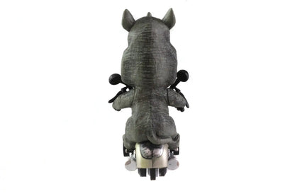 V-Twin Big Head Rhino Animal Rider Toy - Durable Play Figure for Kids by V-Twin