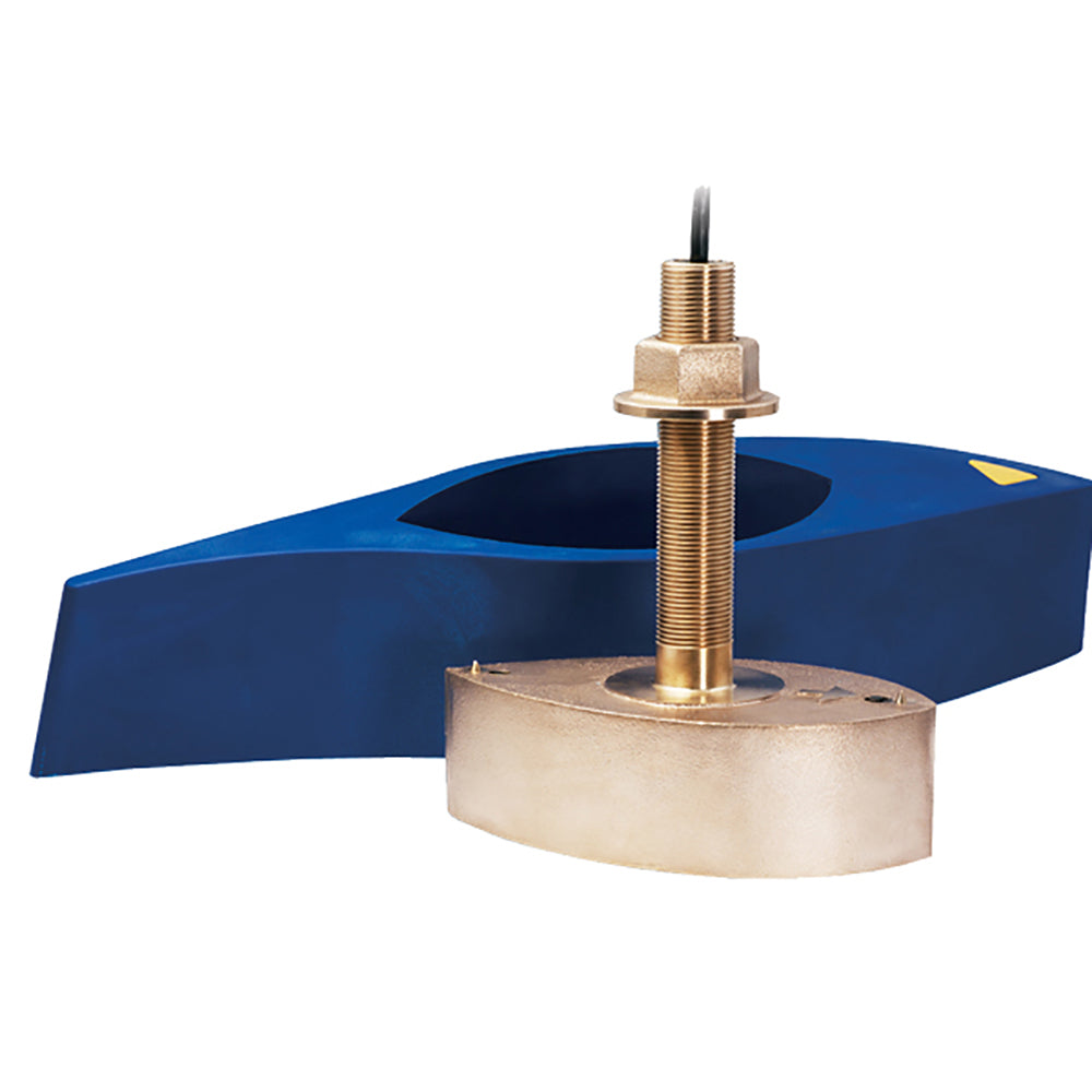 Airmar B265LH Bronze Chirp Thru Hull 1kW Transducer with Fairing Block for Inshore and Offshore Fishing