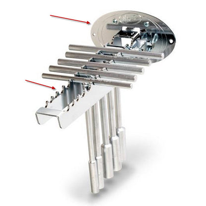 Motion Pro Wall Bracket for T-Handle Rack – Durable Motorcycle Storage Solution