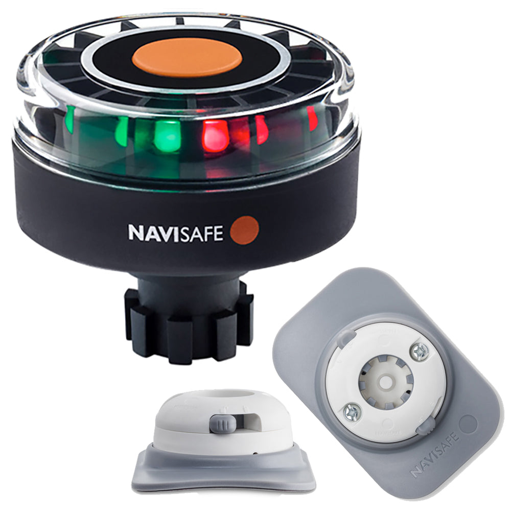 Navisafe Navilight Tricolor 2NM with Navibolt Base & RIB Mount – White