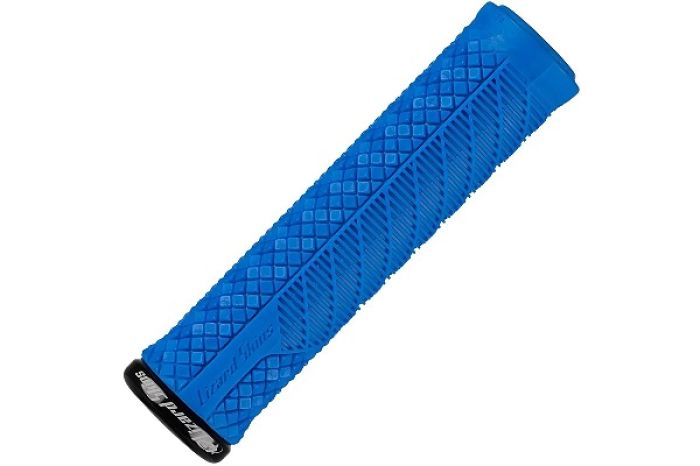 Oury LOCEV480 Single-Clamp Lock-On Charger EVO - Electric Blue