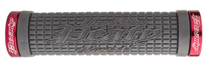 OURY LOPDS300 Dual-Clamp Lock-On Peaty Handlebar Grip - Graphite