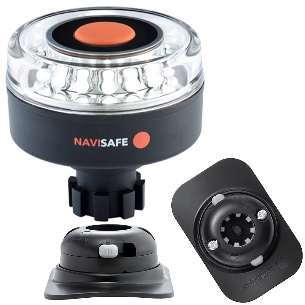 Navisafe Navilight 360 2NM with Navibolt Base and RIB Mount – Black