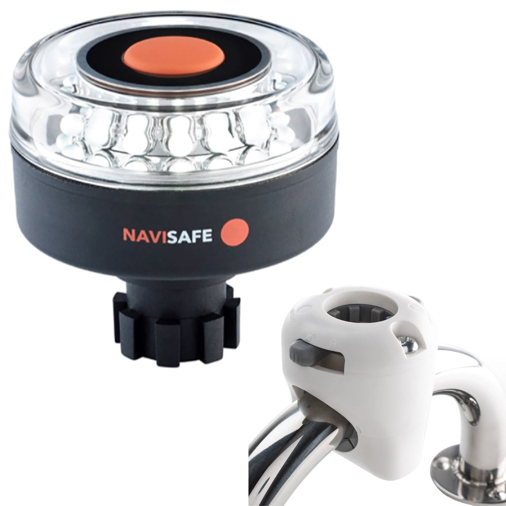 Navisafe Navilight 360 2NM with Navibolt Base and Rail Mount - White