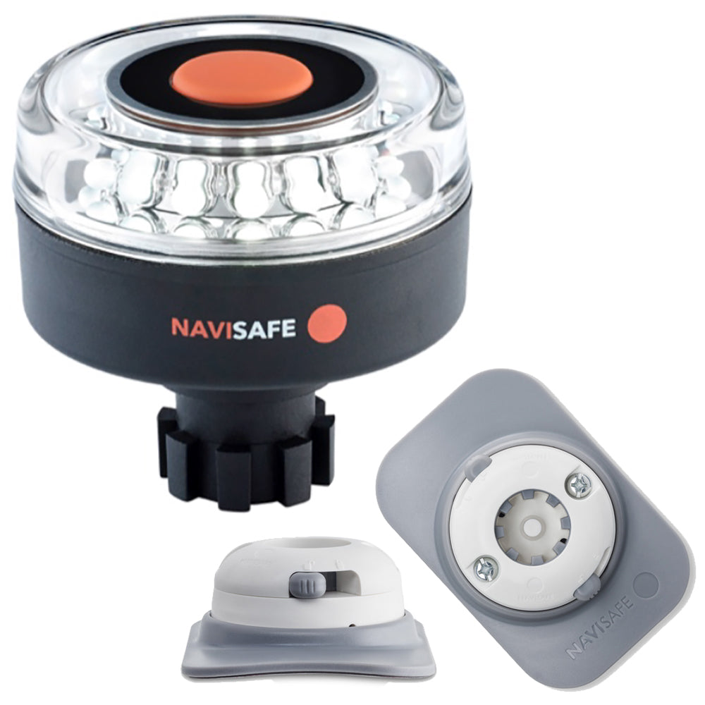 Navisafe Navilight 360 2NM with Navibolt Base and RIB Mount - White