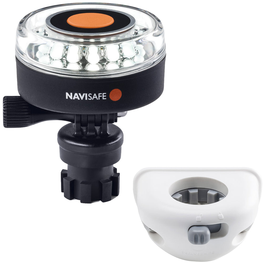 Navisafe Navilight 360 2NM White with Navimount Base and Vertical Mount