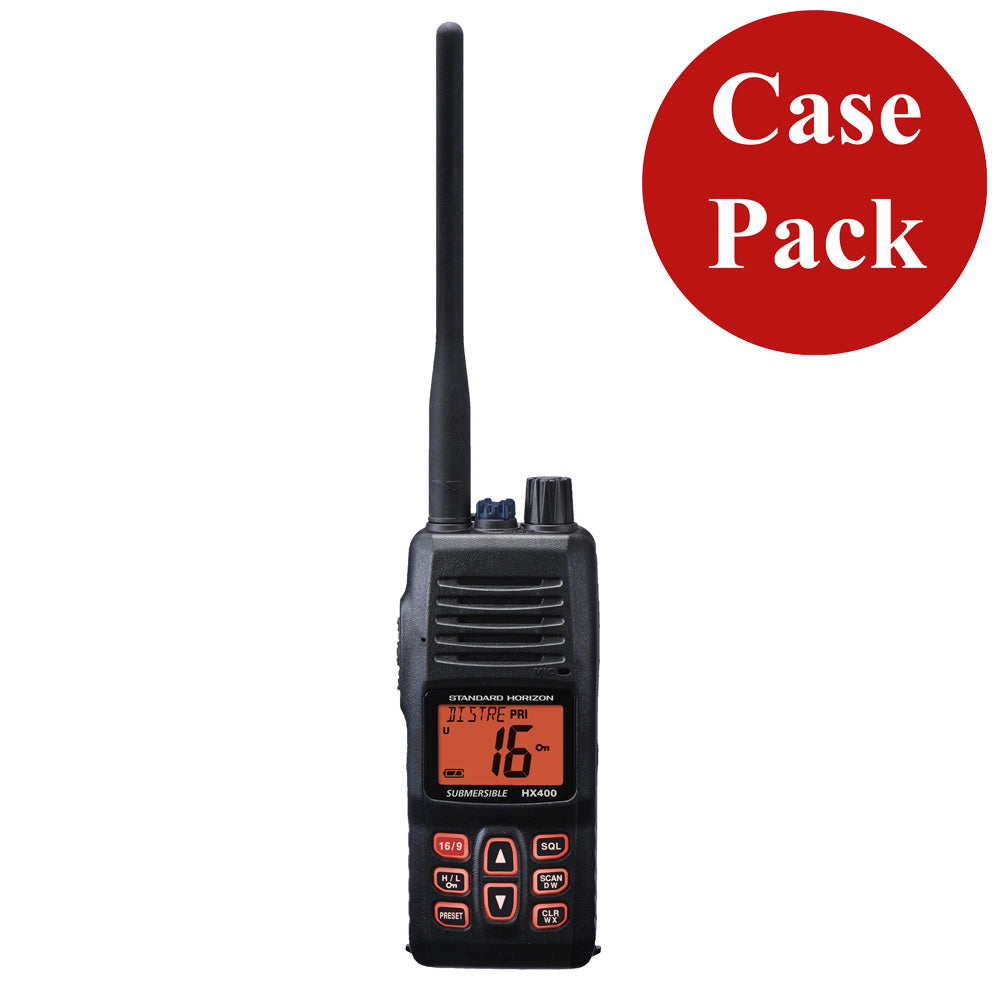 Standard Horizon HX400IS Handheld VHF Radio with Intrinsic Safety – Case of 20
